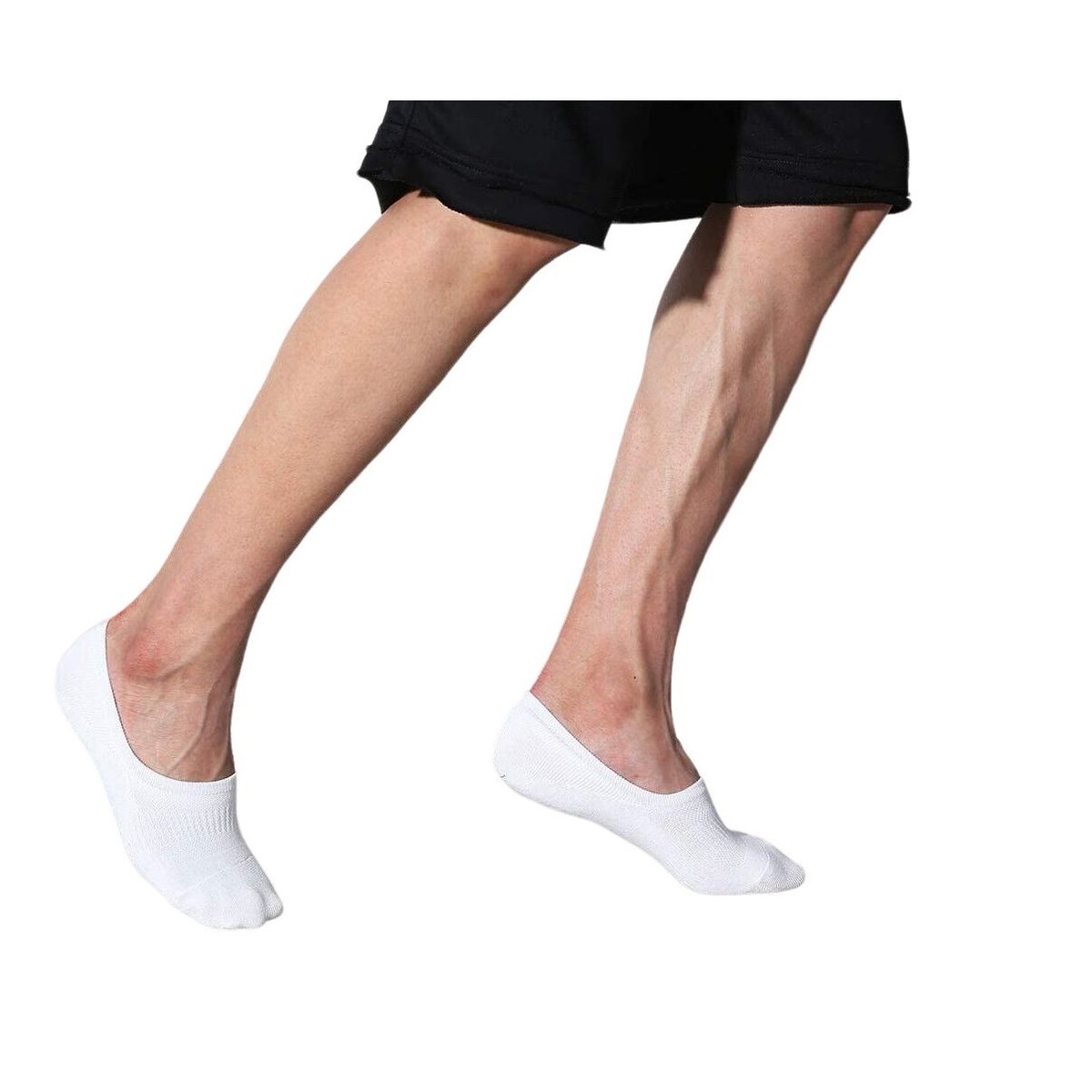 GARSIL - 6 Pares De Calcetas Invisibles - Calcetines De Algodón Para Hombre