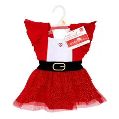 BAMBINO - Body Navidad Rojo Vuelos Niña 12 - 18 Meses