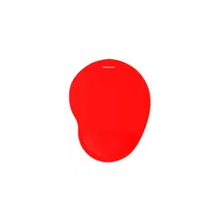 TECNOLAB - Mouse Pad Con Apoya Muñeca De Gel Rojo - SC