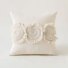 GENERICO - SET 4 FUNDA PARA COJIN MODELO BOHO 45X45 B14