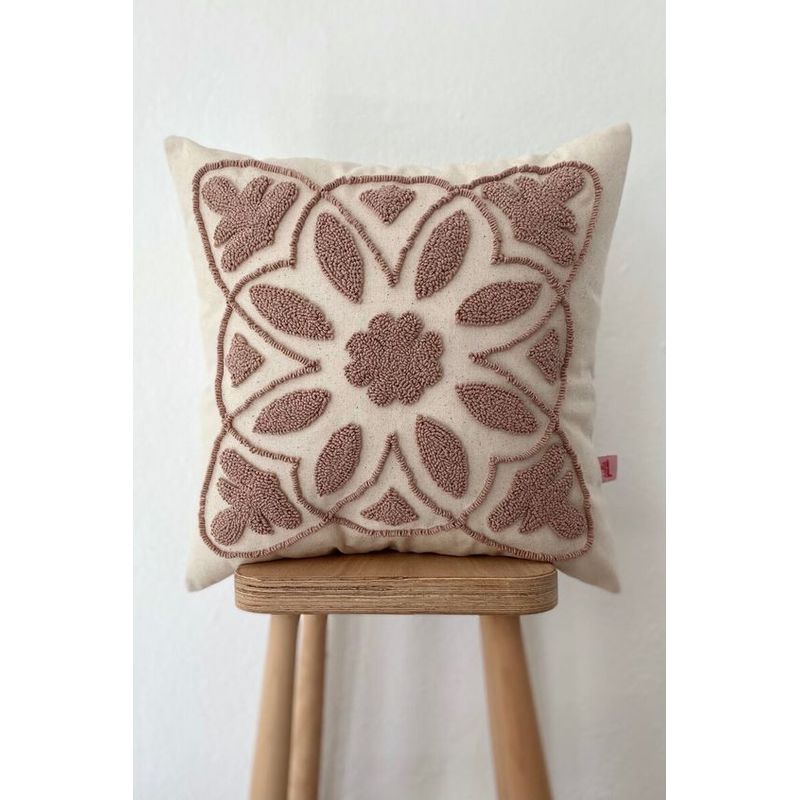 GENERICO - SET 4 FUNDA PARA COJIN MODELO BOHO 45X45 B11