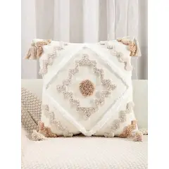 GENERICO - SET 4 FUNDA PARA COJIN MODELO BOHO 45X45 B4