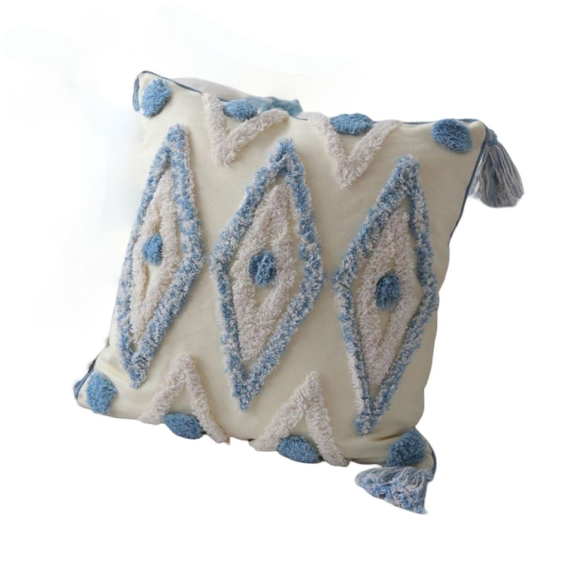 GENERICO - SET 4 FUNDA PARA COJIN MODELO BOHO 45X45