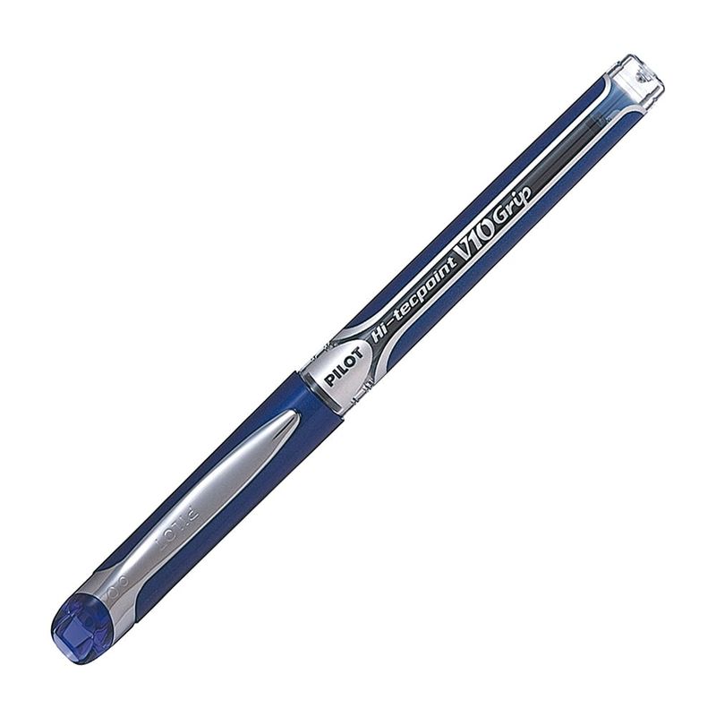 PILOT - Lápiz Tinta Pilot Hi-tecpoint Grip V10 10mm Azul Pilot