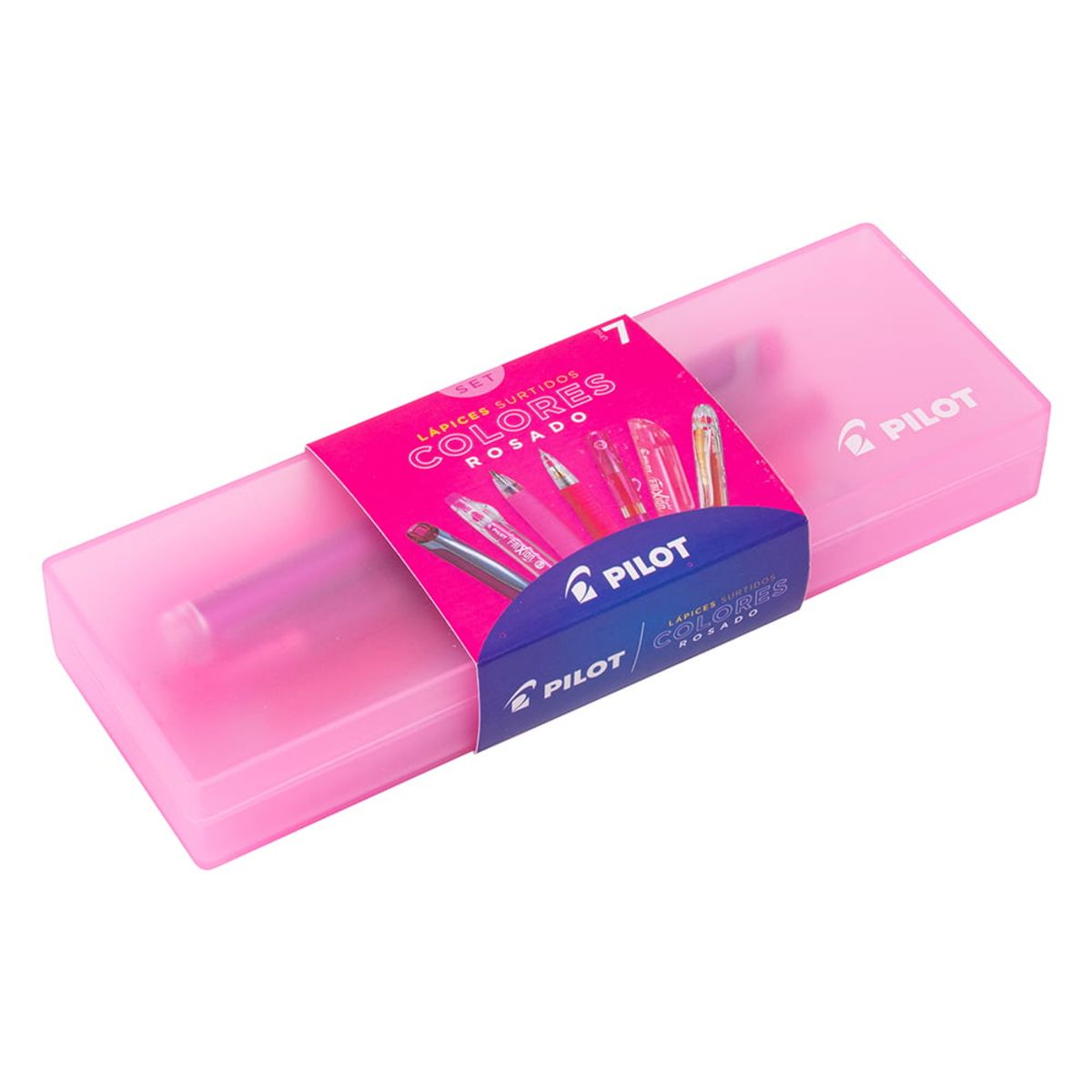 PILOT - Set 7 Lápices Rosados Surtidos Pilot