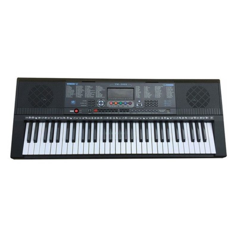 MUNDO MAGIA - Piano Eléctrico 61 Teclas Teclado Musical Usb