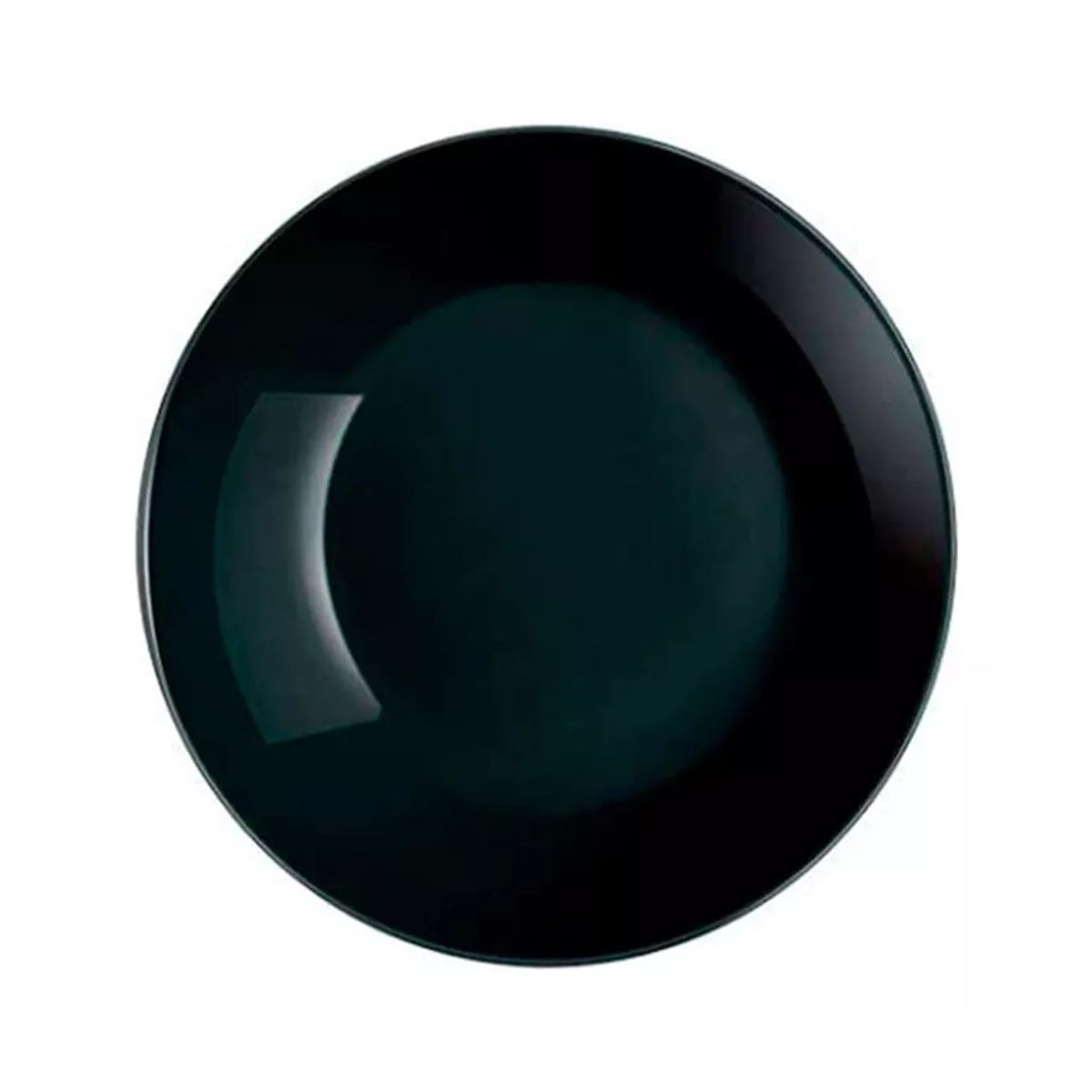 LUMINARC - Plato Hondo Sopa Negro Luminarc Vidrio Opal Diwali Noir X6