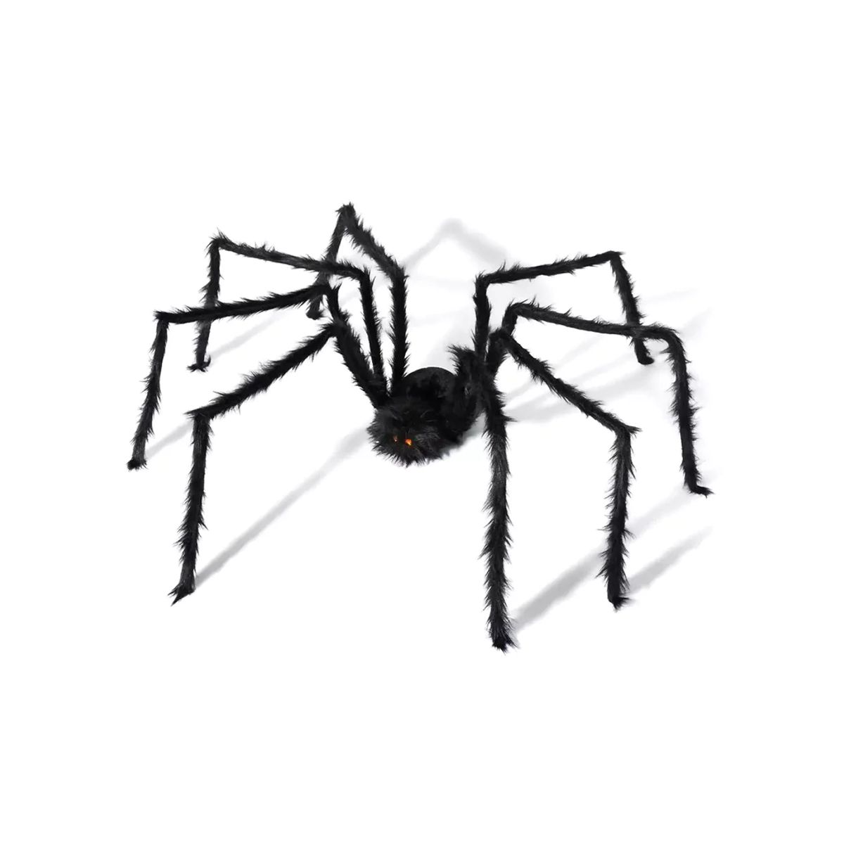 FRANK & MORTIS - Araña Gigante Color Negro 150cm Decoracion Halloween