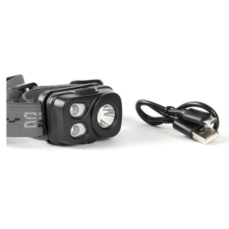 DOITE - Linterna Frontal Runner 100Lum Recargable USB DGray - Doite