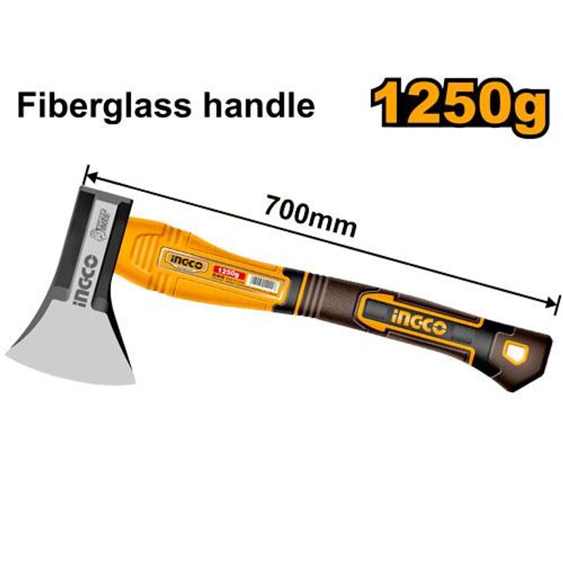 INGCO - Hacha Ingco Mango Fv 20x70 Cm 1250 G Hax0811250