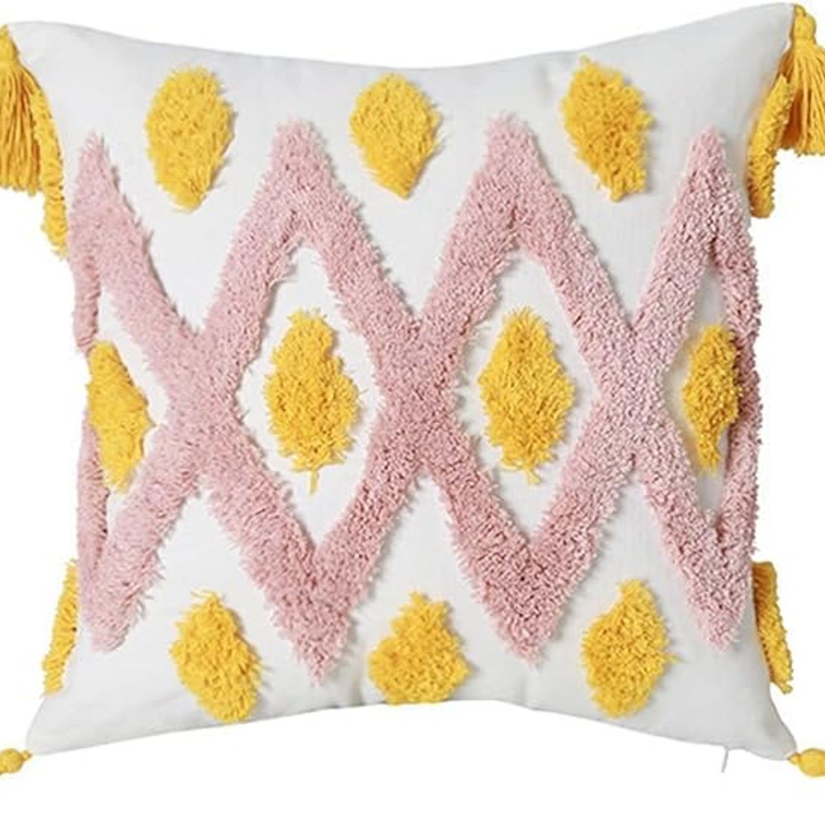 GENERICO - SET 4 FUNDA MODELO BOHO 45X45 PARA COJIN C16