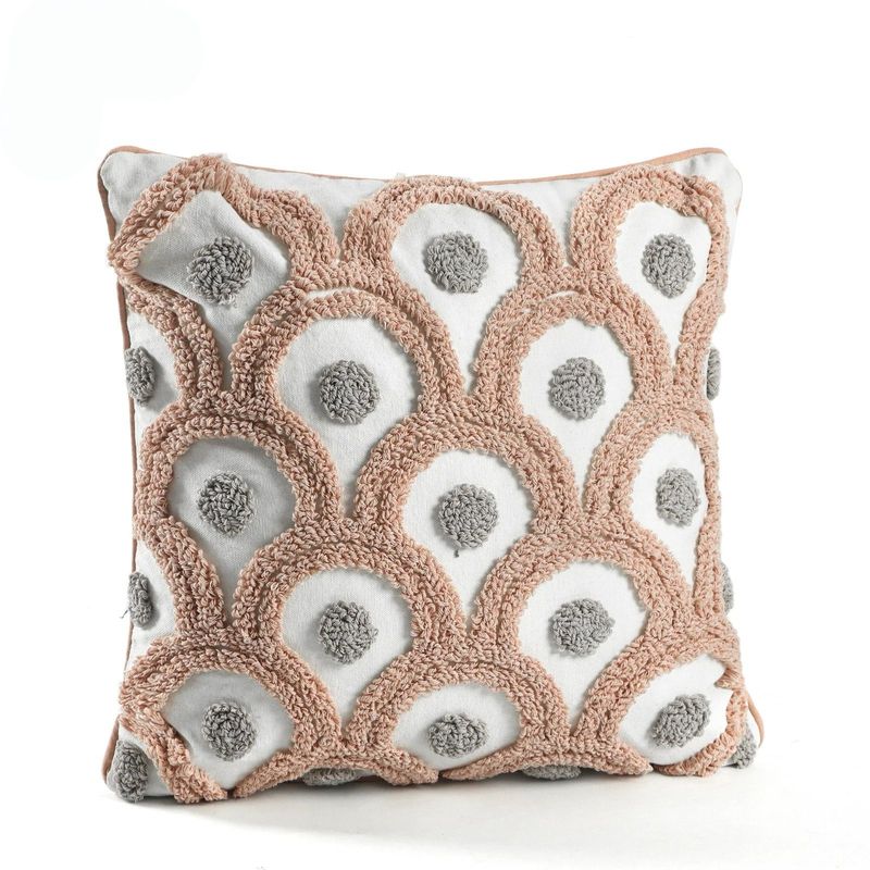 GENERICO - SET 4 FUNDA MODELO BOHO 45X45 PARA COJIN