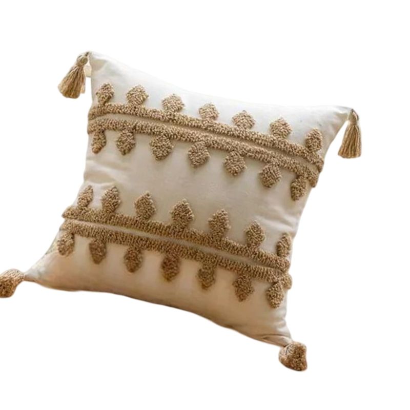 GENERICO - SET 4 FUNDA MODELO BOHO 45X45 PARA COJIN