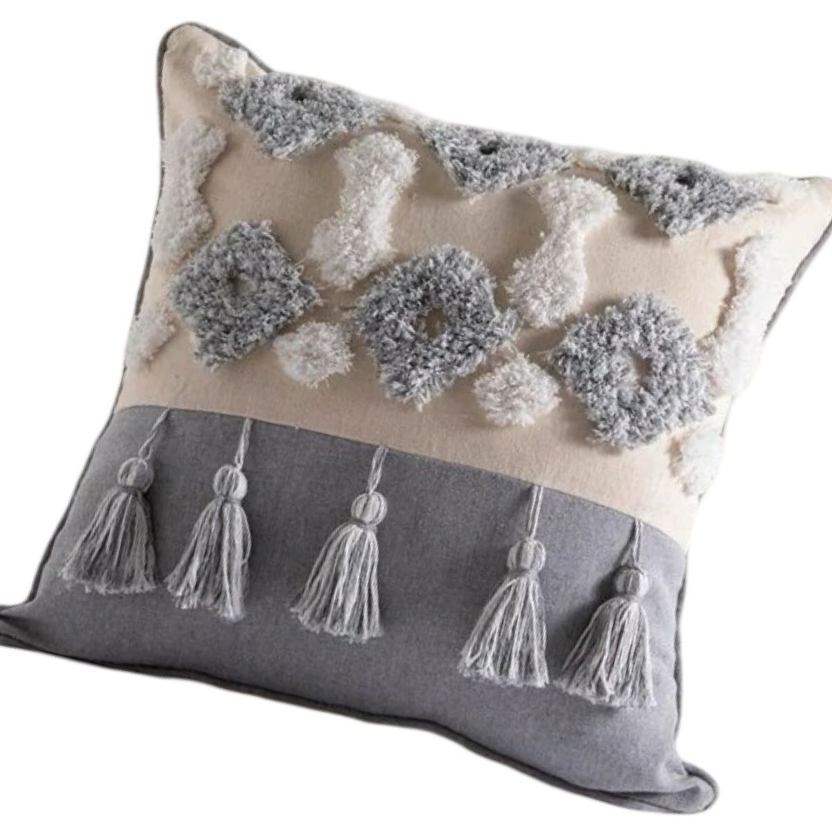 GENERICO - SET 4 FUNDA MODELO BOHO 45X45 PARA COJIN C4