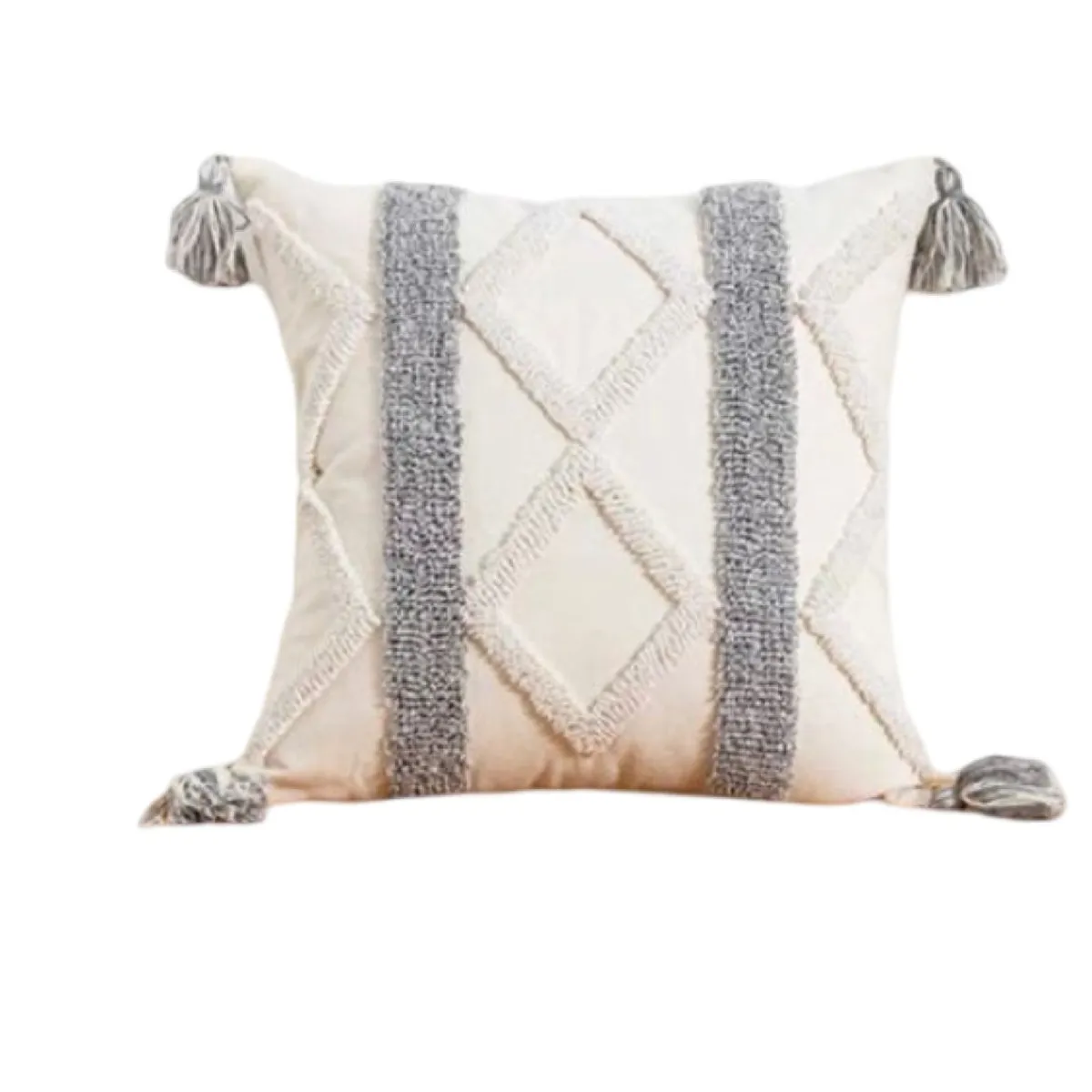 GENERICO - SET 4 FUNDA MODELO BOHO 45X45 PARA COJIN C1