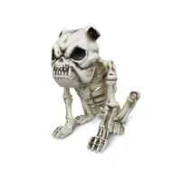 Esqueleto De Perro Bulldog 27X26CM Decoracion Halloween