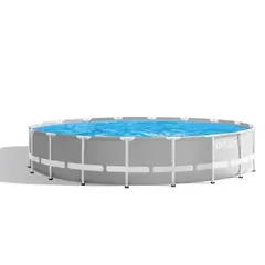 INTEX - Piscina Estructural Redonda Prism Frame 5.49mx1.22m, 24.311 L