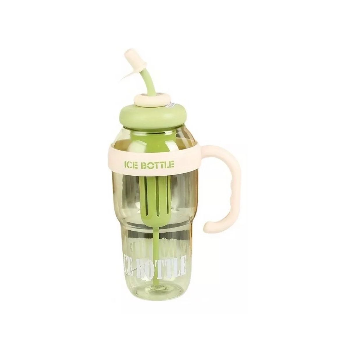 GENERICO - Botella De Agua Deportiva De 1300ml Con Infusor Verde