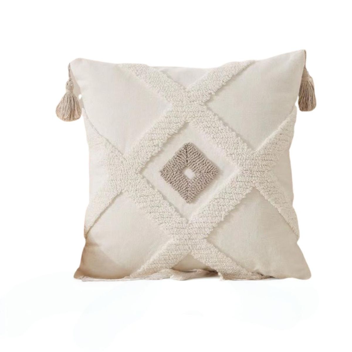 GENERICO - SET 4 FUNDA MODELO BOHO 45X45 PARA COJIN C13