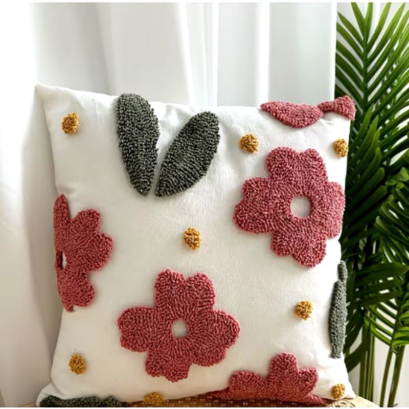 GENERICO - SET 4 FUNDA MODELO BOHO 45X45 PARA COJIN C7