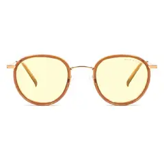 GUNNAR - Lentes Atherton Satin Gold Amber