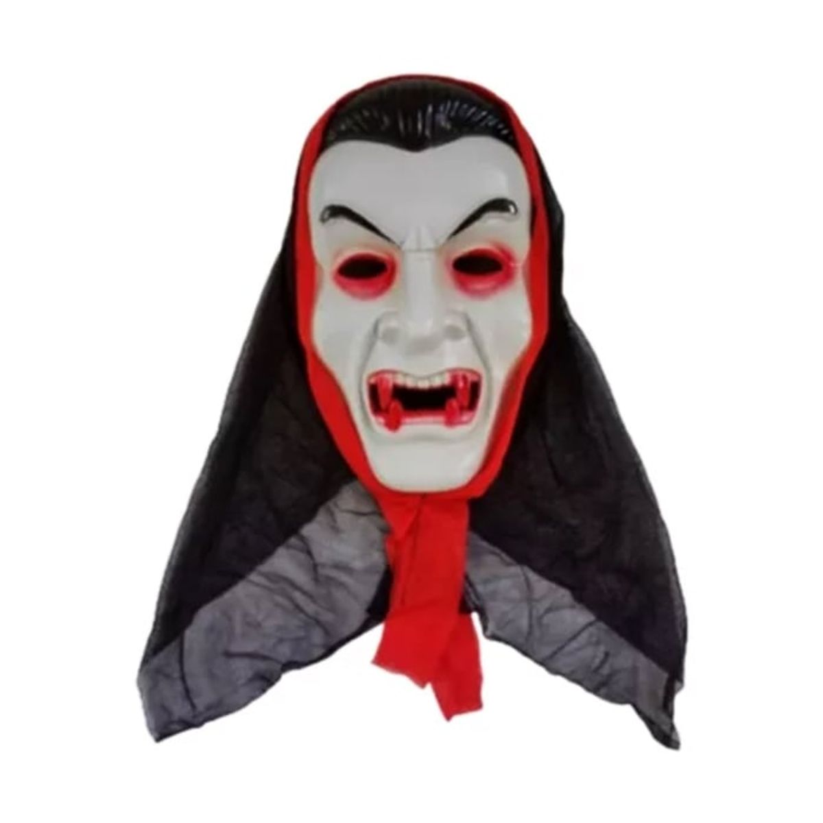 TODODISFRACESCHILE - Disfraz Capa Vampiro Dracula con Mascara Capucha Niño