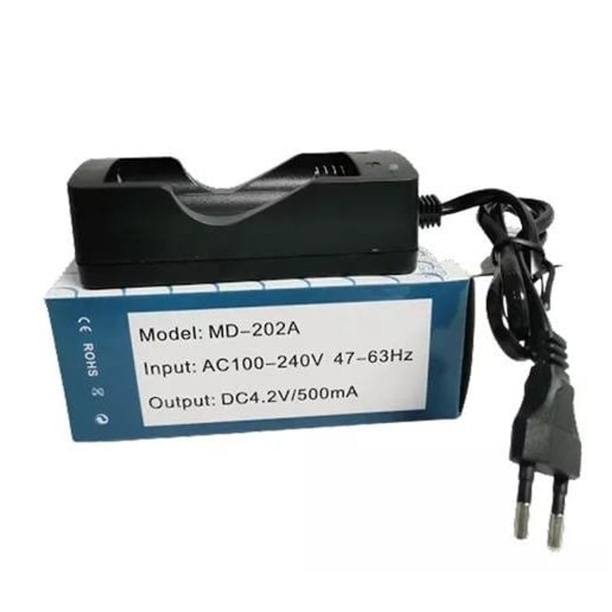 GENERICO - Cargador bateria recargables 18650 3.7/4.2v