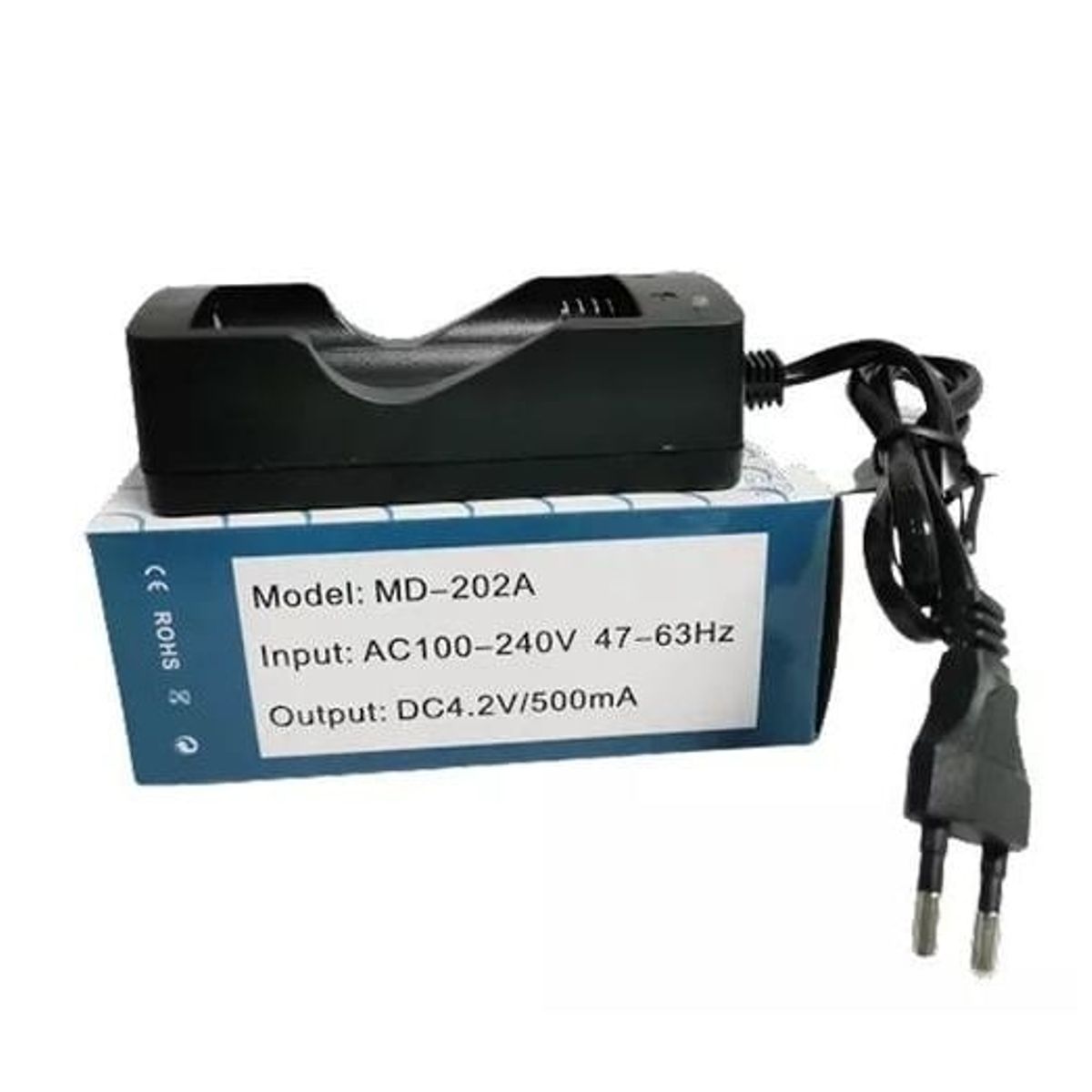 GENERICO - Cargador bateria recargables 18650 3.7/4.2v