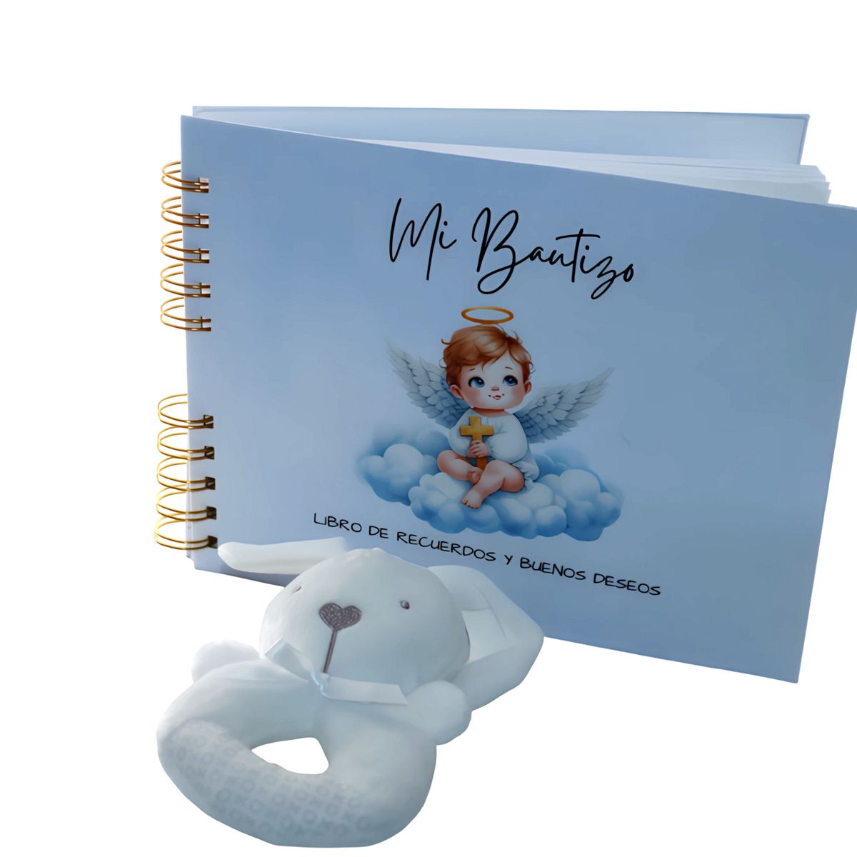LITTLE PITTY - Libro de buenos deseos bautizo Niño