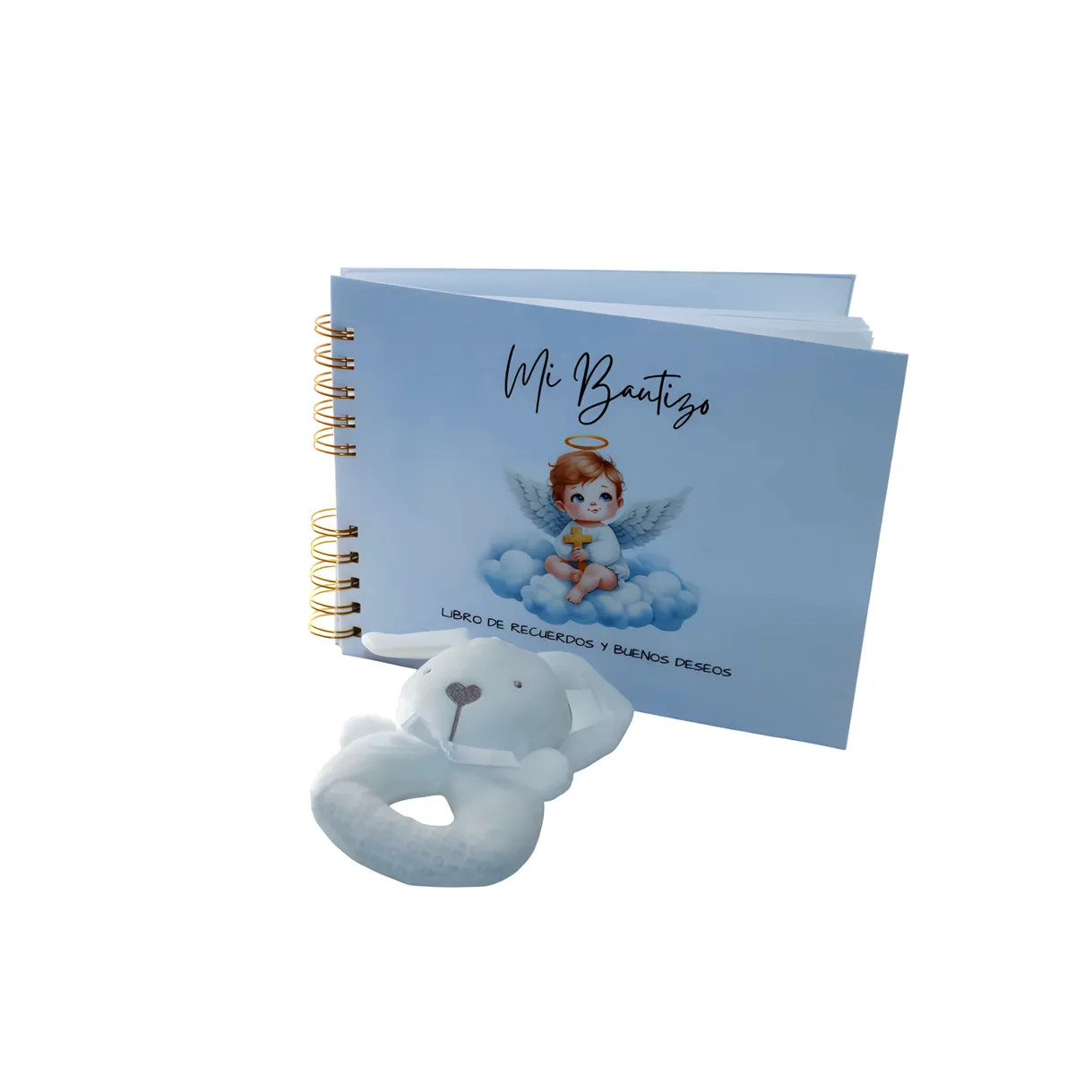 LITTLE PITTY - Libro de buenos deseos bautizo Niño