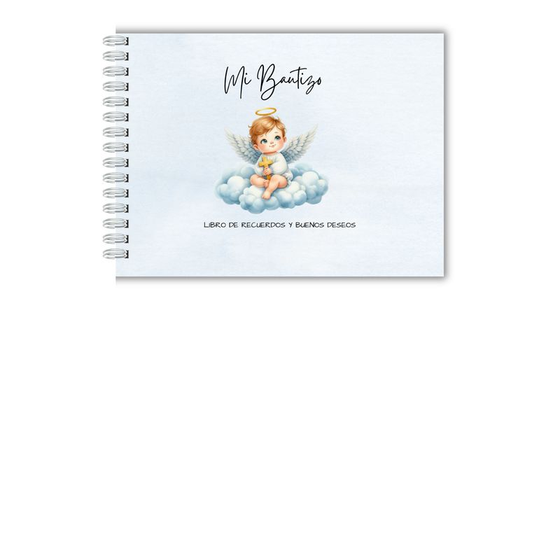 LITTLE PITTY - Libro de buenos deseos bautizo Niño