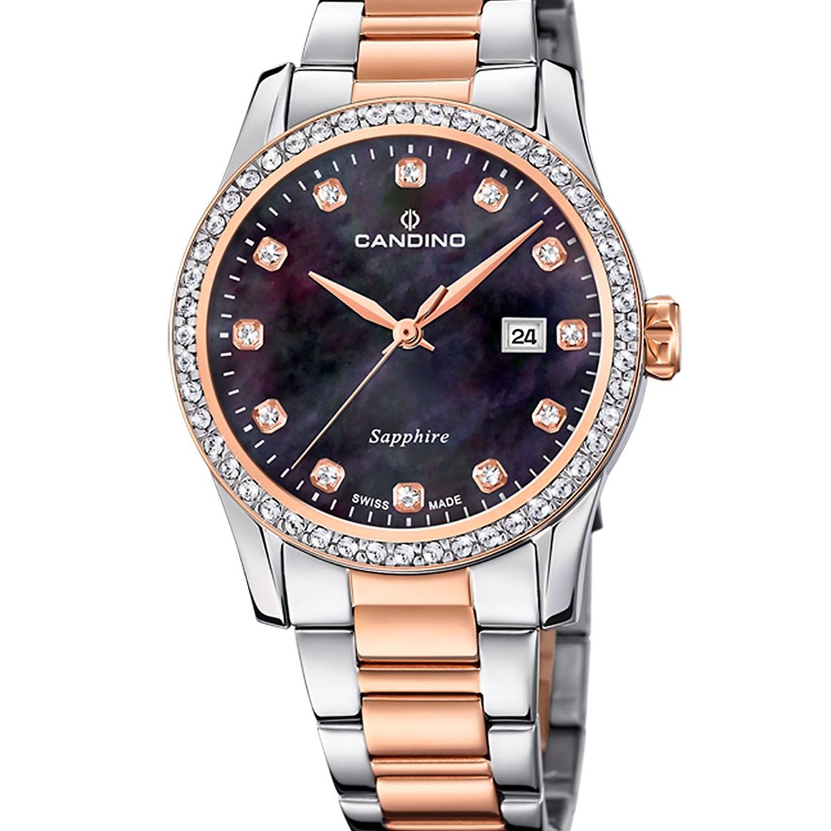 CANDINO - Reloj C4741/5 Candino Swiss Negro Mujer Couples Classic