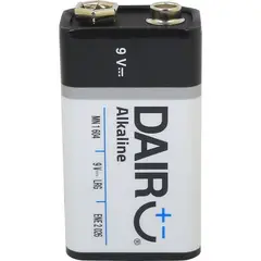 GENERICO - Pack 1 pila 9V + 2 Pilas C 1.5V + 2 pilas D 1.5V.