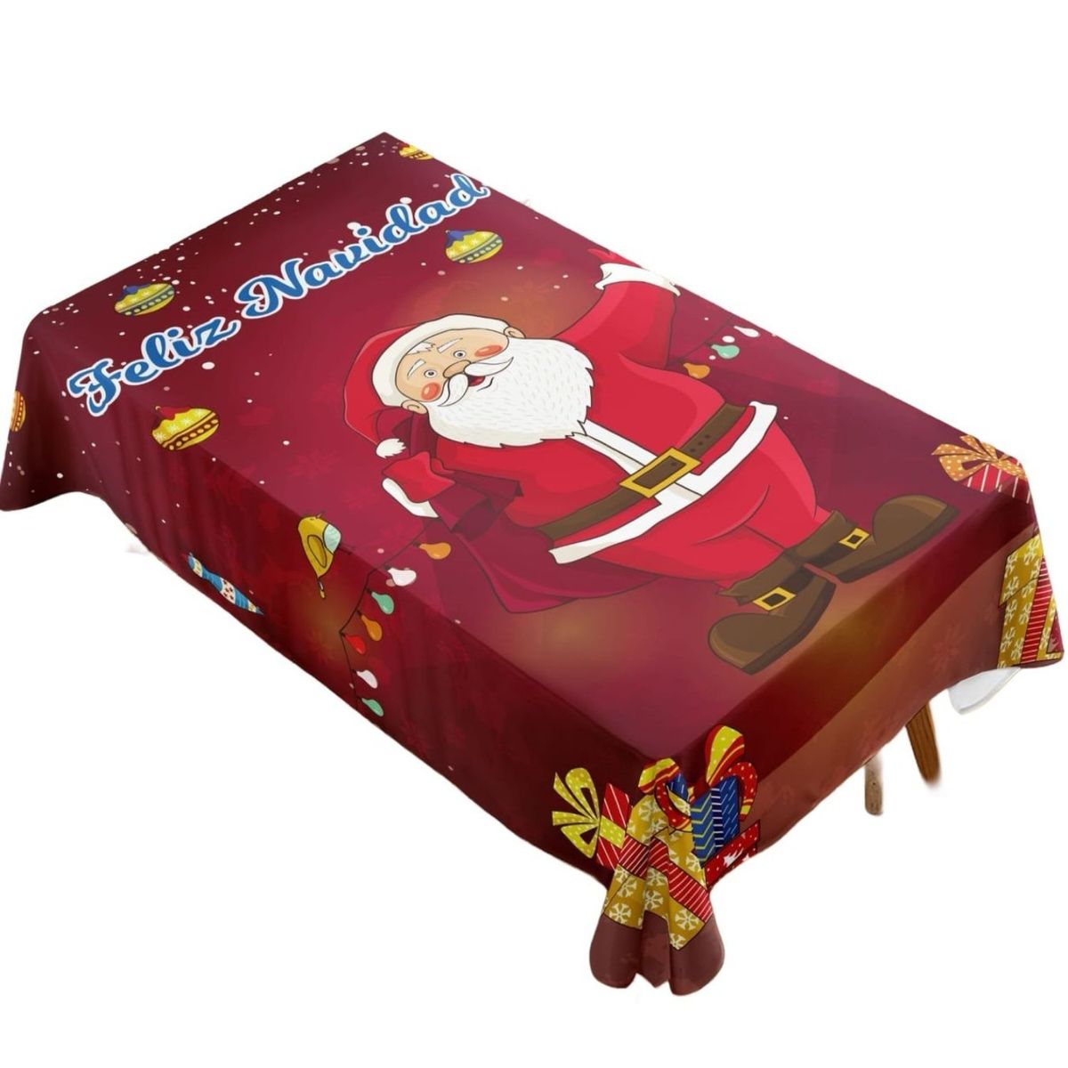 GENERICO - Mantel de Navidad  140x220cm A09