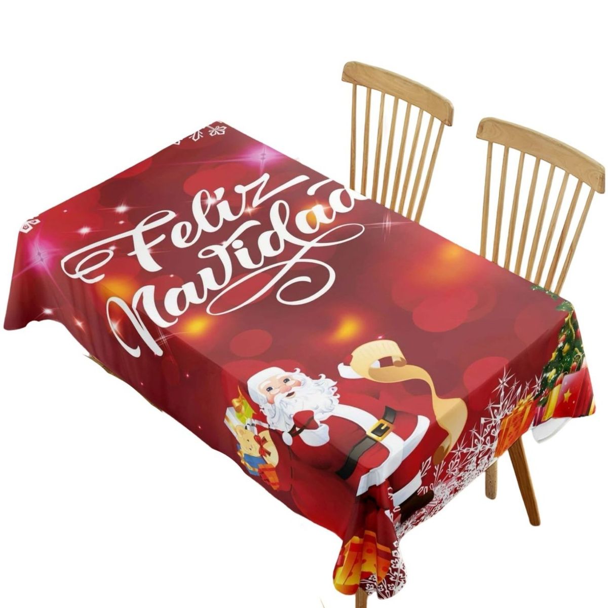 GENERICO - Mantel de Navidad  140x220cm A01