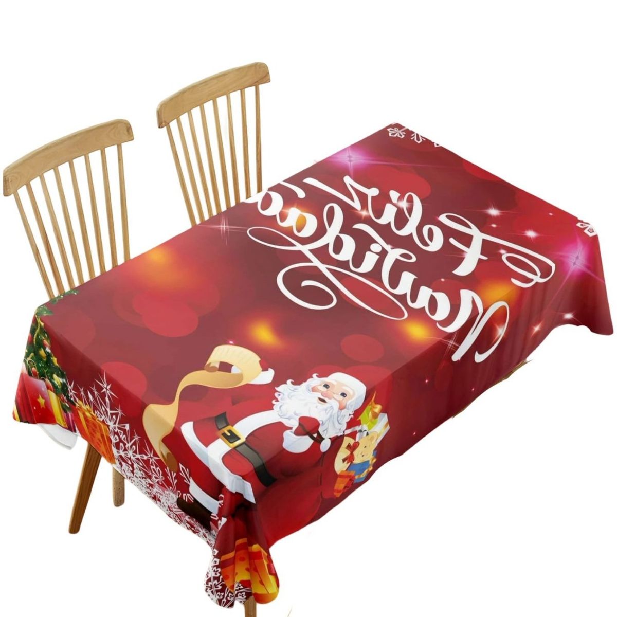 GENERICO - Mantel de Navidad  140x220cm A01