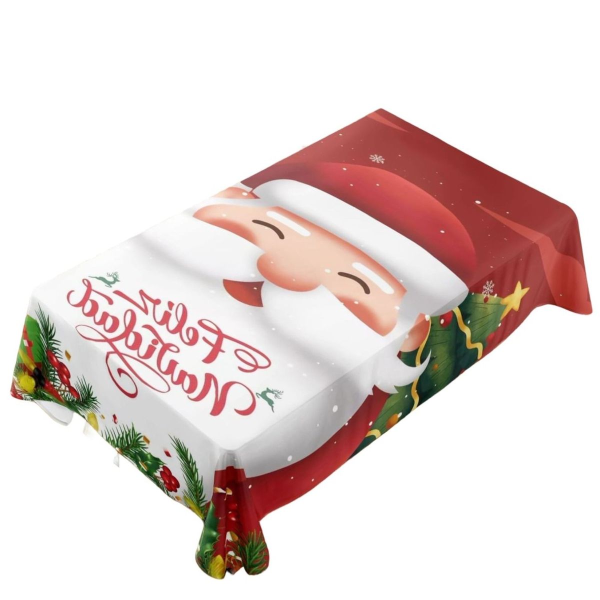 GENERICO - Mantel de Navidad  140x220cm A04