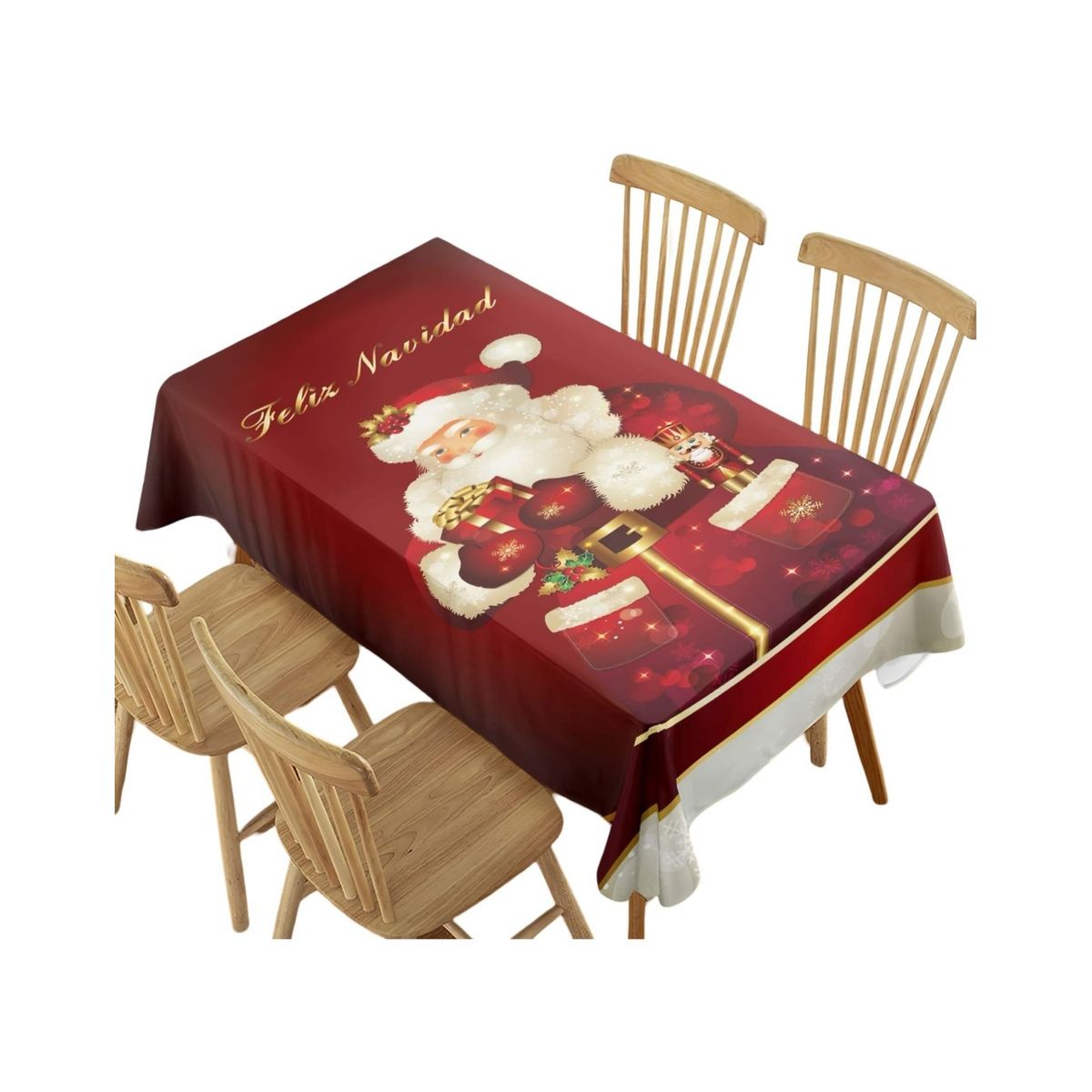 GENERICO - Mantel de Navidad  140x220cm A02