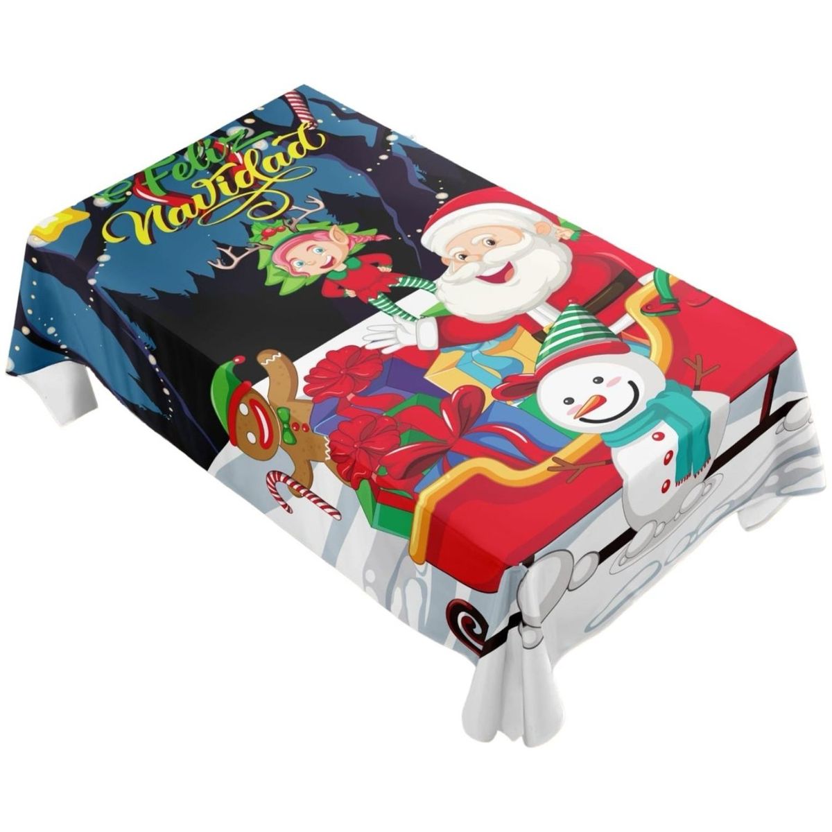 GENERICO - Mantel de Navidad  140x220cm A08