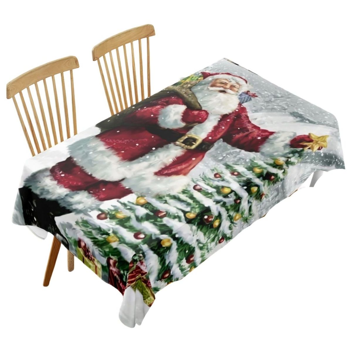 GENERICO - Mantel de Navidad  140x220cm A11