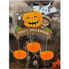 GENERICO - Guirnalda Decorativa Para Fiesta Halloween Fantasma Terror