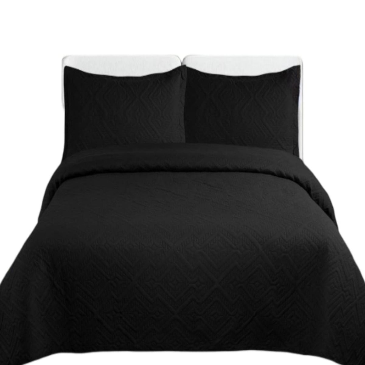 GENERICO - Cubrecama Quilt Unicolor Verano 2 Plazas Ligero E6