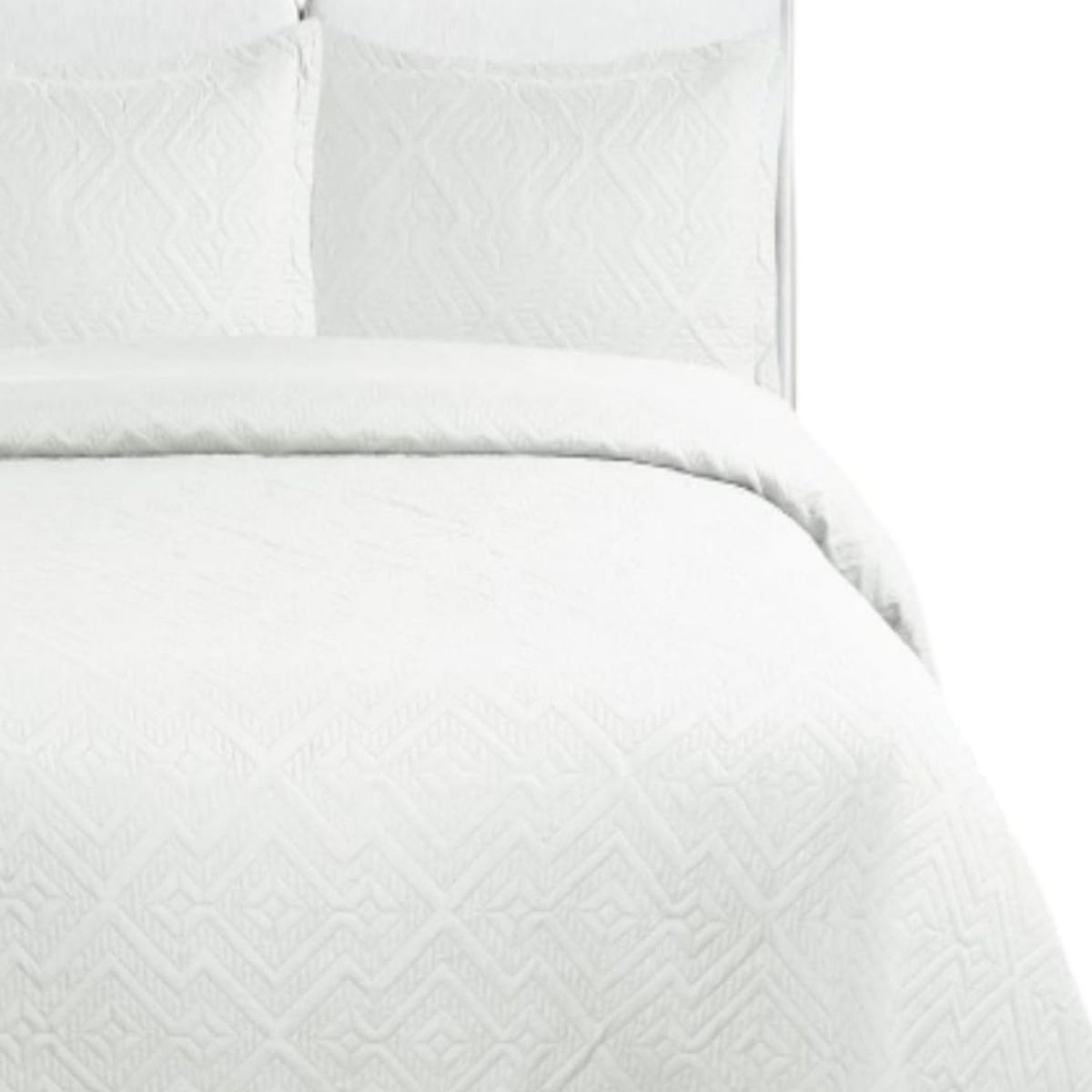 GENERICO - Cubrecama Quilt Unicolor Verano 2 Plazas Ligero E3