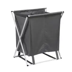 SOHOGAR - Cesta doble ropa sucia para lavandería