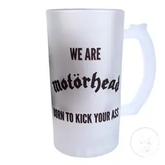 GENERICO - Vaso para cerveza 470ml Motorhead