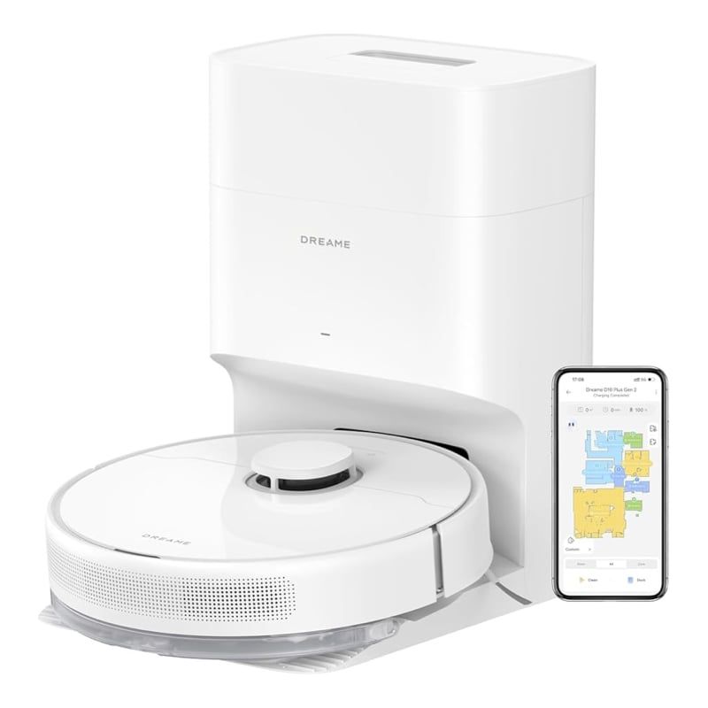 DREAME - Dreame D10 Plus Gen 2 Robot Aspiradora succion 6000PA