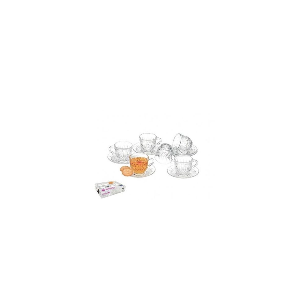 CAP DOR - Juego Tazas de Café Modelo Clear