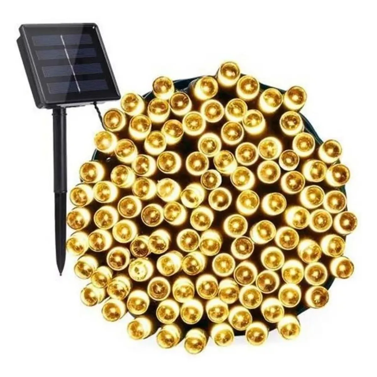 SHOP EHOME BAG - Guirnalda Navideña Decorativas Solar 20 Metros  Calida