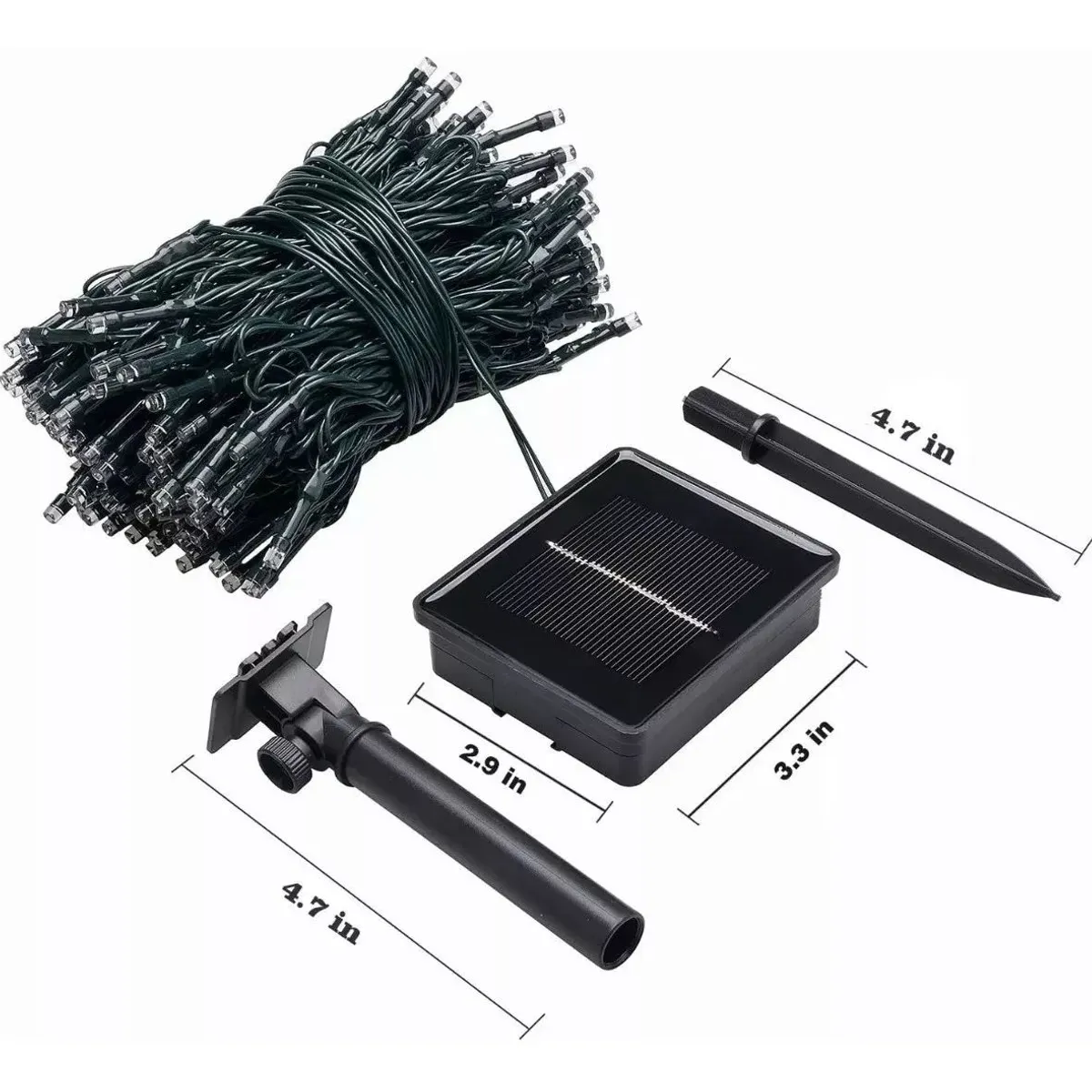 SHOP EHOME BAG - Guirnalda Navideña Decorativas Solar 20 Metros  Calida