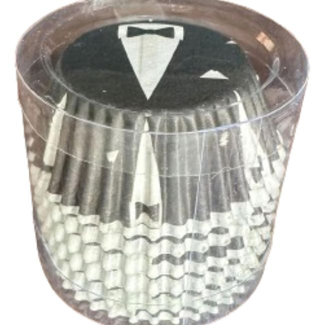 GENERICO - Capsulas Mini Cupcake Diseño F Gentlemen 100 Un